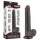 Sliding-Skin - dildo met zuignap, dubbele laag - 20,8 cm (bruin)