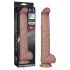 Lovetoy - dubbelgelaagde XXL dildo - 36,5 cm - (naturel)
