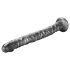 Lovetoy King Size - extra grote vibrator - 40,5 cm (grijs)