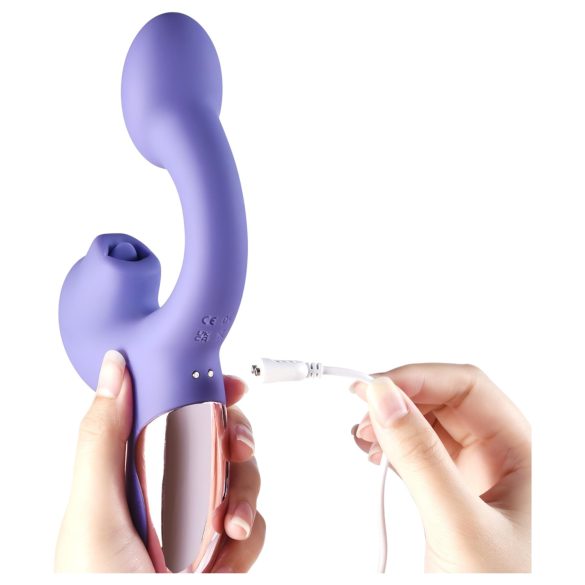 Magic Motion Magic Ponder - duo vibrator met clitorisstimulatie - siliconen
