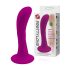 Pretty Love Baile - anaalplug met zuignap - gebogen - siliconen - roze