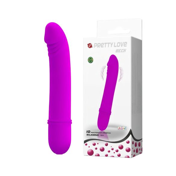 Pretty Love Beck - waterdichte G-punt vibrator (roze)