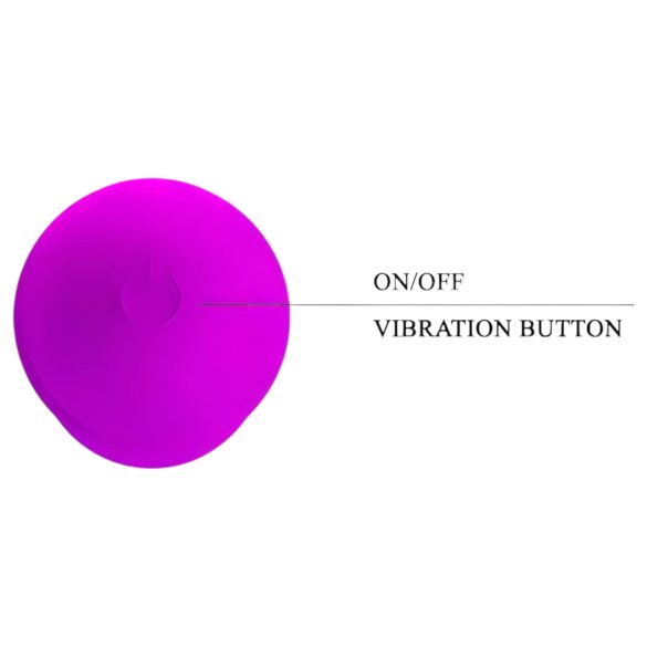 Pretty Love Beck - waterdichte G-punt vibrator (roze)