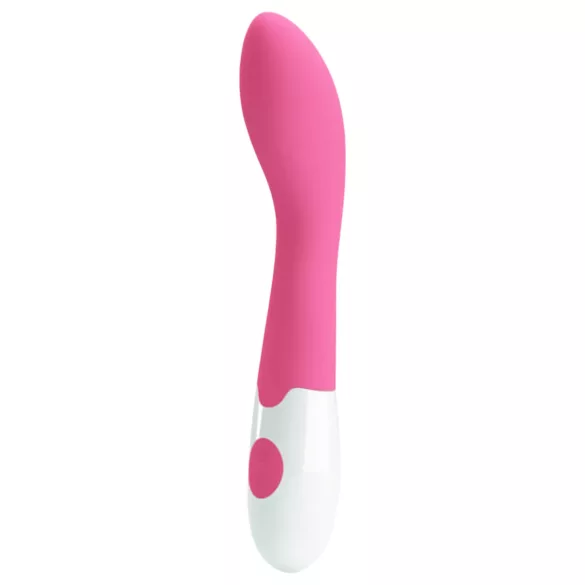Pretty Love Bishop - g-spot vibrator - waterdicht - siliconen - roze/wit