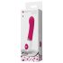 Pretty Love Daniel - g-spot vibrator - waterdicht - siliconen roze wit