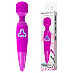 Pretty Love Wand - oplaadbare massage vibrator (paars)