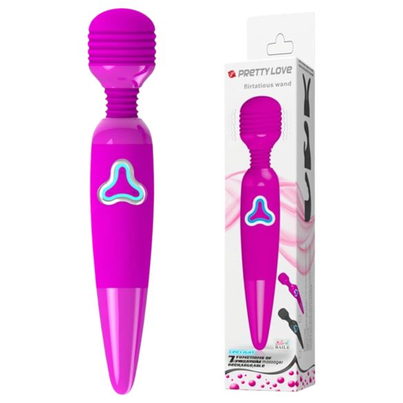 Pretty Love Wand - oplaadbare massage vibrator (paars)