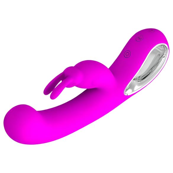 Pretty Love Webb - rabbit vibrator - clitorisstimulatie - siliconen roze