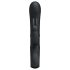 Pretty Love Webb - vibrator met clitorisstimulator - waterdicht - zwart