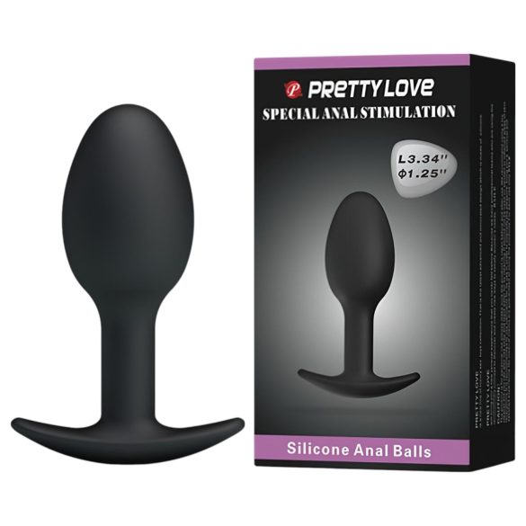 Pretty Love - anale dildo (zwart)