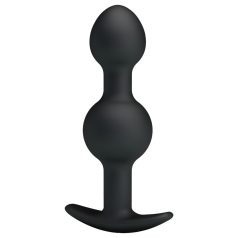 Pretty Love - anaal dildo met binnenbal - zwart
