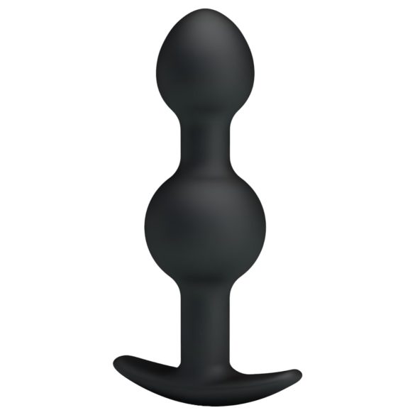 Pretty Love - anaal dildo met binnenbal - zwart