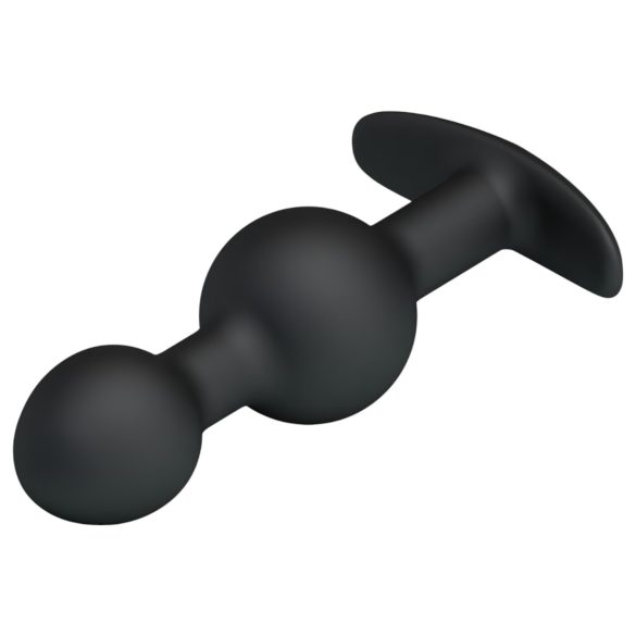 Pretty Love - anaal dildo met binnenbal - zwart