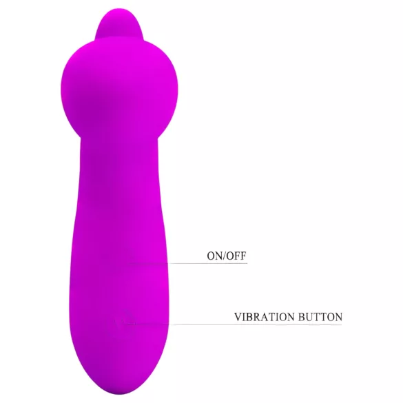Pretty Love Backie - prostaat vibrator - siliconen - roze