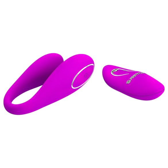 Pretty Love Algernon – oplaadbare, draadloze duo-vibrator (paars)