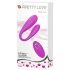 Pretty Love Algernon – oplaadbare, draadloze duo-vibrator (paars)