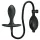 Pretty Love - opblaasbare anaal plug met binnenbal - zwart