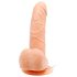 Baile Barbara Mark - levensechte, draaiende vibrator - 15cm (natuurlijk)