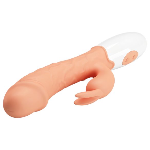 Pretty Love Easter Bunny - rabbit vibrator met clitorisstimulator - huidkleurig