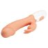 Pretty Love Easter Bunny - rabbit vibrator met clitorisstimulator - huidkleurig