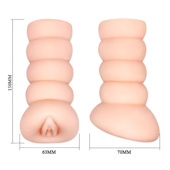 Crazy Bull - pocket pussy masturbator - vagina - huidkleur