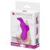Pretty Love Bunny - vinger vibrator met konijn oortjes - siliconen - paars