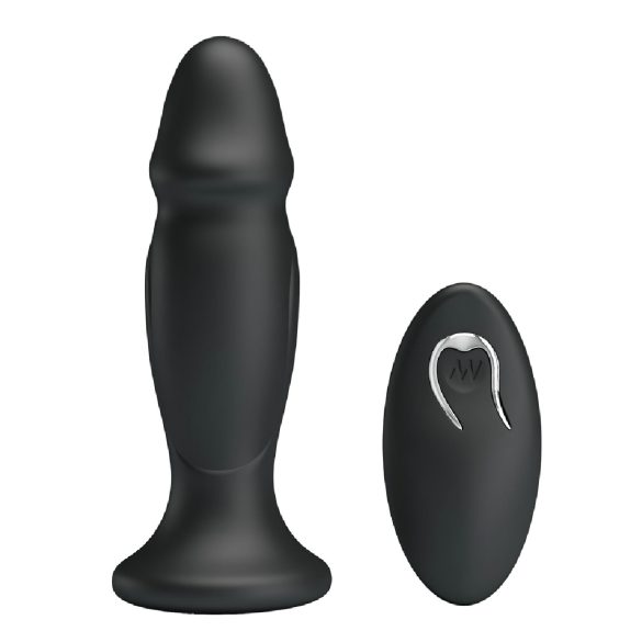 MR. PLAY - draadloze oplaadbare anaal vibrator - zwart