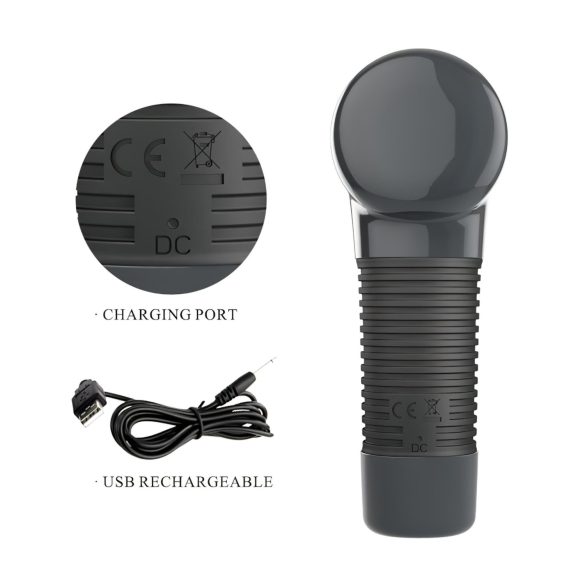 Pretty Love - massagegun - krachtig massageapparaat - zwart