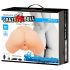 Crazy Bull - realistische vibrerende masturbator kont - huidkleur