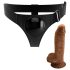 Pretty Love Harness - universele strap-on 17 cm (zwart)