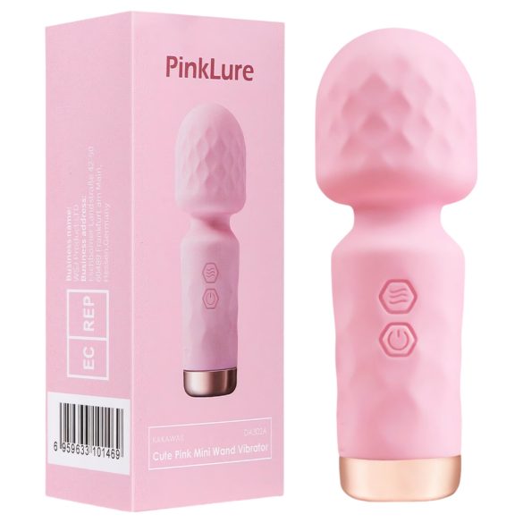 Vibeconnect - oplaadbare, waterdichte mini massager vibrator (roze)