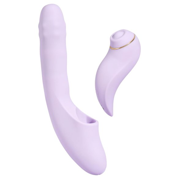 Svakom DuoGlow - g-punt en clitoris vibrator - oplaadbaar - lila
