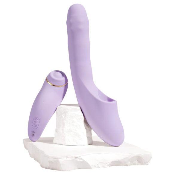Svakom DuoGlow - g-punt en clitoris vibrator - oplaadbaar - lila