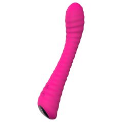   Sex HD Sunshine - oplaadbare, geribbelde G-spot vibrator (roze)