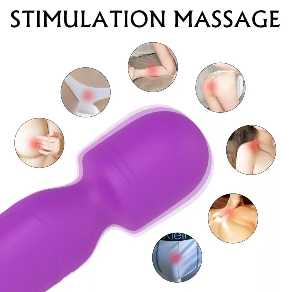 Sex HD Iris - Vibrator met 2 motoren - Verwarmend - Paars