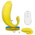 Sex HD - slimme, banaanvormige vibratie-ei (geel)
