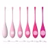 Sex HD Eggs - kegelbal set - 6 stuks - roze