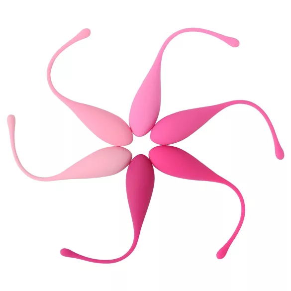 Sex HD Eggs - kegelbal set - 6 stuks - roze