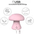 Magic Mushroom - oplaadbare vibrator (roze)