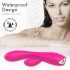 Sex HD Muses - Oplaadbare, waterdichte vibrator met verwarming (roze)