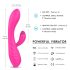 Sex HD Muses - Oplaadbare, waterdichte vibrator met verwarming (roze)