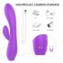 Sex HD Muses - vibrator - oplaadbaar, waterdicht - paars