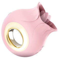 Sex HD French Kiss - likkende vibrator (roze)