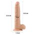 Lovetoy Real Extreme - dildo met zuignap - 24 cm