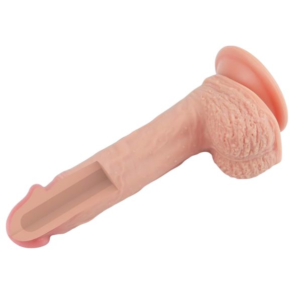 Lovetoy Nature Cock - realistische dildo met zuignap - 21cm - huidskleur