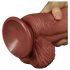 Lovetoy - Dubbele realistische dildo - 26cm (natuurlijk)