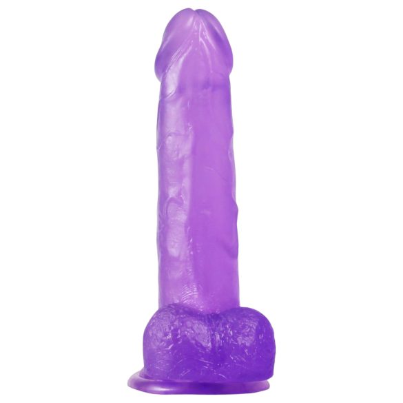 Lovetoy Jelly Studs - dildo met zuignap - 20 cm - paars