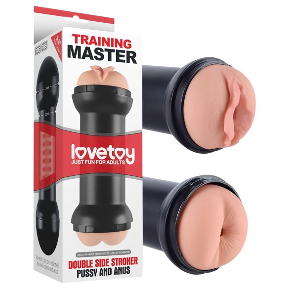 Lovetoy - vagina en anus masturbator (natuurlijk)