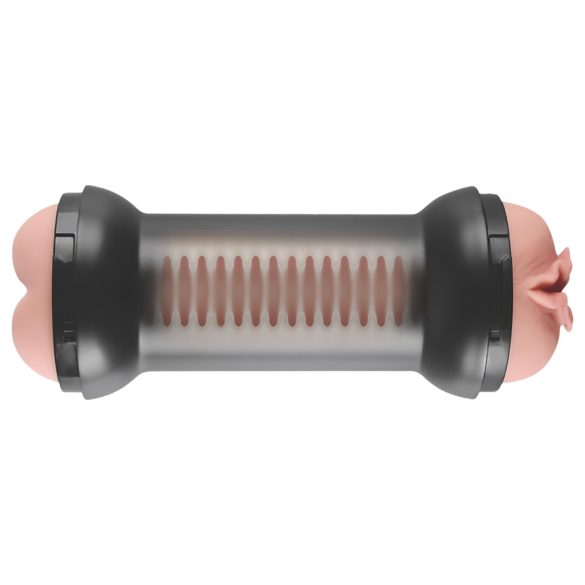 Lovetoy - masturbator vagina en anus - realistisch - huidkleur