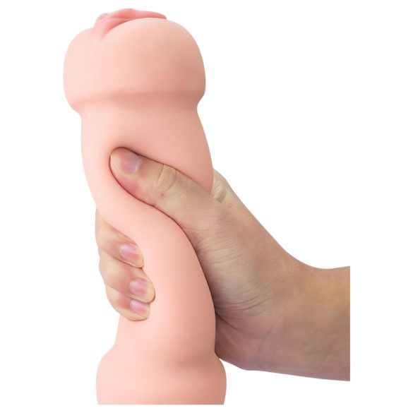Lovetoy - masturbator vagina en anus - realistisch - huidkleur